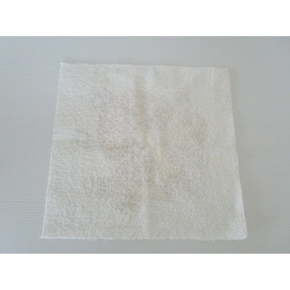 Vintage Mushroom Washcloth Dishcloth Terrycloth Square Prop